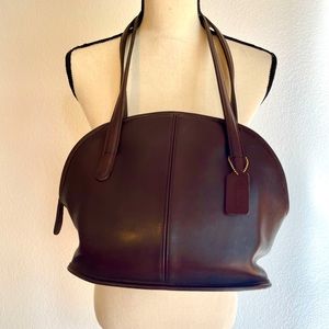 Vintage Coach Asheville Bowler Bag 9089